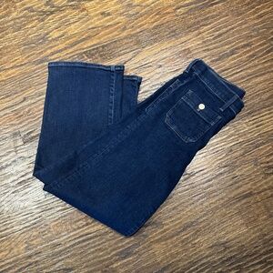 J Crew Slim Wide Leg Jeans-Size 27